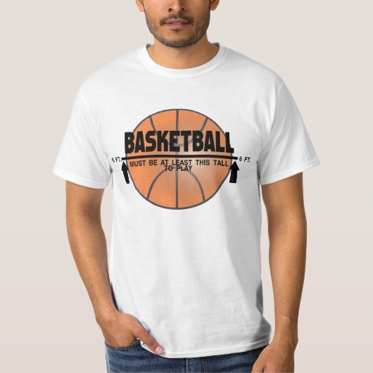 Basketball dieses hoch T-Shirt (Vorderseite)