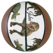 Basketball Dinosaurier (Vertikal)