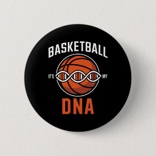 Basketball DNA - Pion läuft in meinem Blut Button