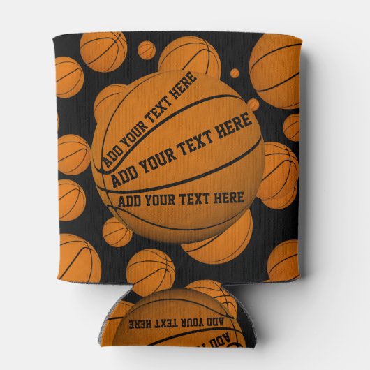 Basketball Dosenkühler (Rückseite)