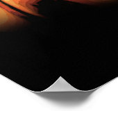 Basketball Doster Einzigartiges modernes Sportarma Poster (Ecke)