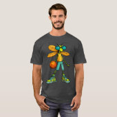 Basketball-Drachenfliege T-Shirt (Vorne ganz)