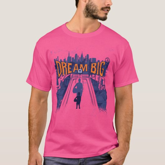 Basketball Dream Big T-Shirt (Vorderseite)