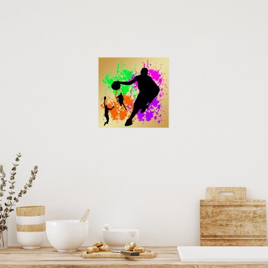 Basketball Dreams Poster (Küche)
