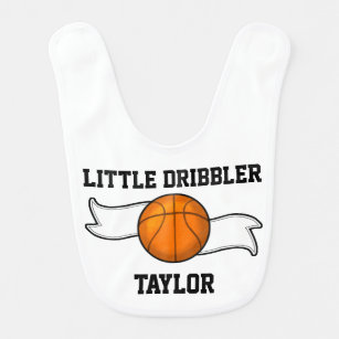 Basketball Dribbler Baby Bib Babylätzchen