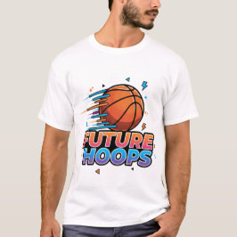 Basketball Drip Neon Basketball Graphics T-Shirt