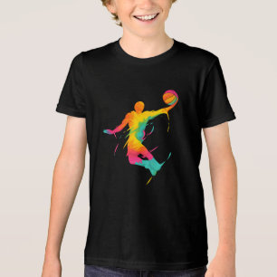 Basketball Dunk Tri-Blend Shirt