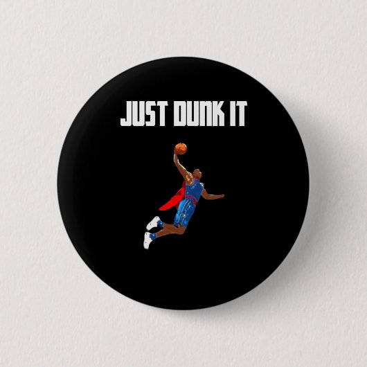 Basketball Dunking Button (Vorderseite)