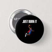 Basketball Dunking Button (Vorne & Hinten)