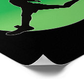 Basketball Dunking Design Hoop Dreams Poster (Ecke)
