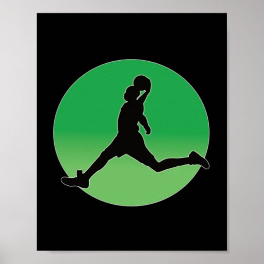 Basketball Dunking Design Hoop Dreams Poster (Vorne)