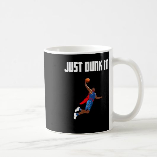 Basketball Dunking Kaffeetasse (Rechts)