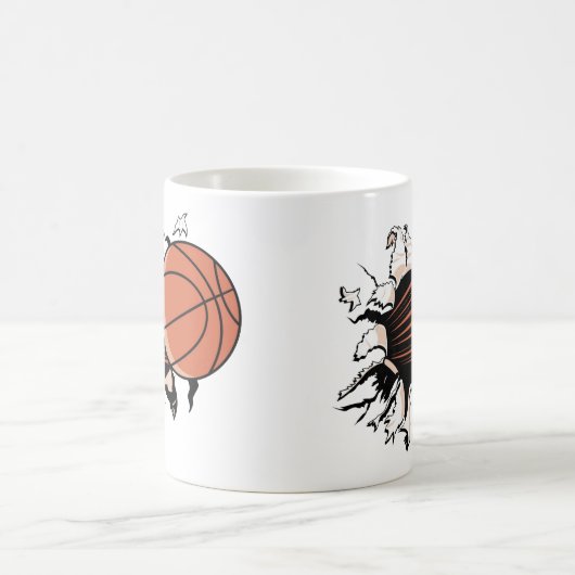 Basketball-Durchbruch Kaffeetasse (Mittel)