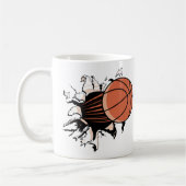 Basketball-Durchbruch Kaffeetasse (Links)
