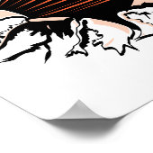 Basketball durchreißen poster (Ecke)