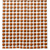 Basketball-Duschvorhang Duschvorhang (Vorderseite)