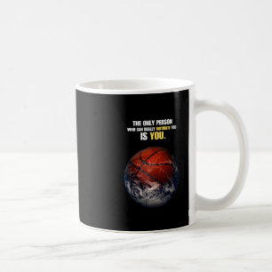 Basketball Earth Motivierend Inspiration Zitat Kaffeetasse