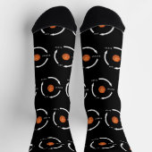 Basketball Eat Sleep Wiederholung Sportfan Sprichw Socken (Oben)