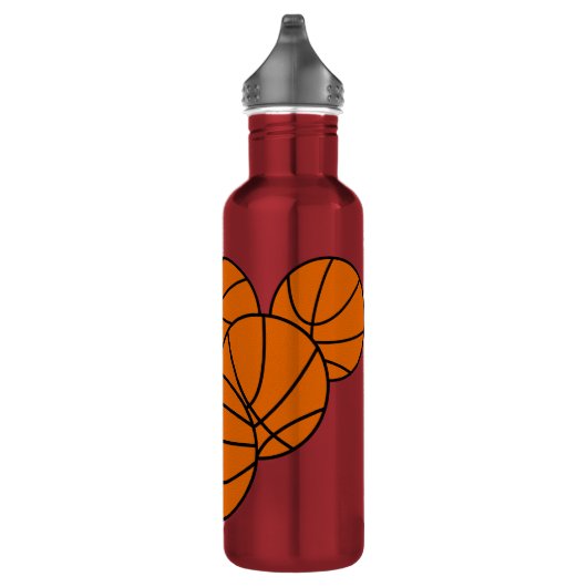 Basketball Edelstahlflasche (Rechts)