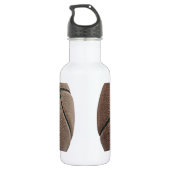 Basketball Edelstahlflasche (Rückseite)