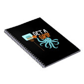 Basketball: Ein knackiges Oktopusangebot Notizblock (Rechte Seite)