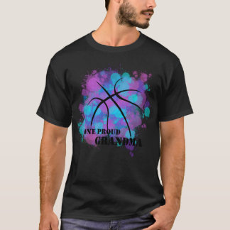 Basketball - ein stolzes Oma - rosa und blau T-Shirt