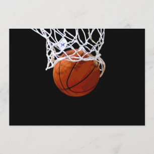 Basketball Einladung