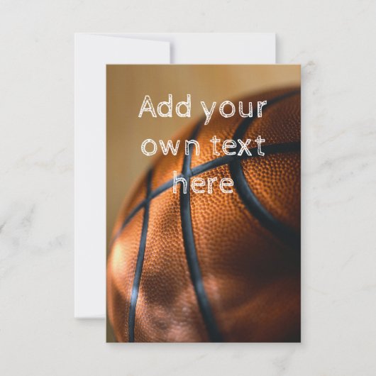 Basketball-Einladung Einladung (Vorderseite)