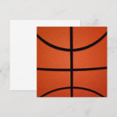 Basketball-Einladung Einladung (Vorne/Hinten)