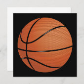Basketball-Einladung Einladung (Vorne/Hinten)