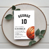 Basketball Einladung, Junge Geburtstagsparty Einladung