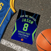 Basketball Einladung zum Geburtstag