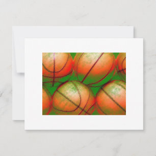 Basketball-Einladungen Einladung