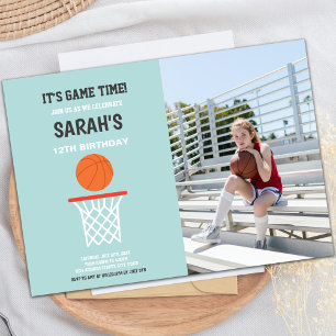 Basketball-Einladungen für grünes Licht Einladung