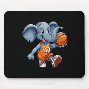 Basketball Elephant Mousepad