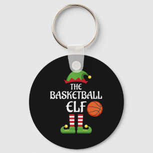 Basketball Elf Familie Matching Gruppe Weihnachtss Schlüsselanhänger