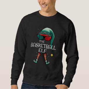 Basketball Elf Sungging Weihnachten Feiertag Ou Sweatshirt