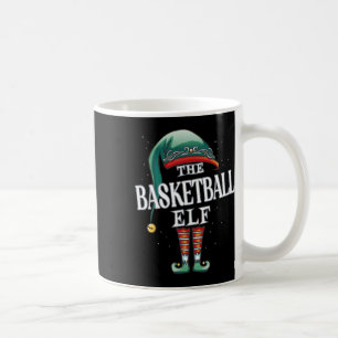 Basketball Elf Weihnachtsgruppe Xmas Pajama Party Kaffeetasse