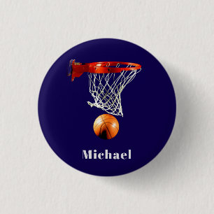 Basketball Ersetze mit deinem Namen Button