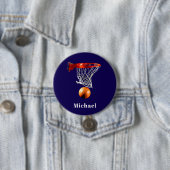 Basketball Ersetze mit deinem Namen Button (Beispiel)
