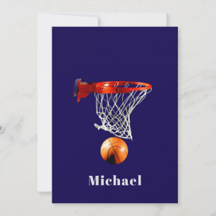 Basketball Ersetzen mit Ihrem Namensschild