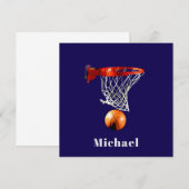 Basketball Ersetzen mit Ihrem Namensschild (Vorne/Hinten)