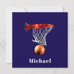 Basketball Ersetzen mit Ihrem Namensschild