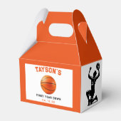 Basketball Erstes Jahr ab 1. Geburtstag Geschenkschachtel (Vorderseite)