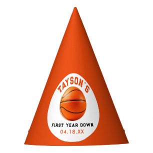 Basketball Erstes Jahr ab 1. Geburtstag Partyhütchen