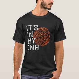 Basketball Es ist in meinem DNS-Fingerabdruck Vint T-Shirt
