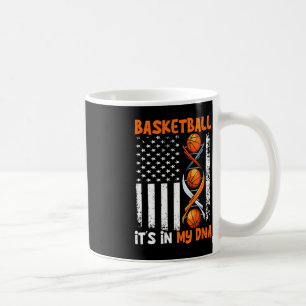 Basketball Es ist In-My DNA Fun Player Coach Team  Kaffeetasse