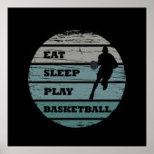 Basketball essen poster (Vorne)