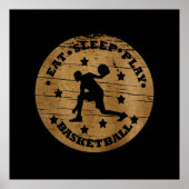 Basketball essen poster (Vorne)