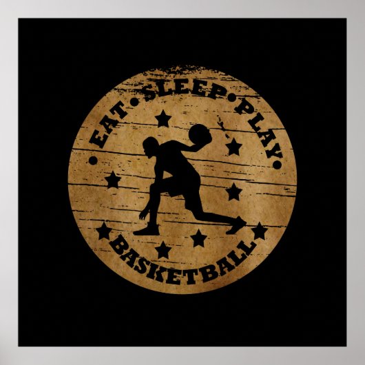 Basketball essen poster (Vorne)
